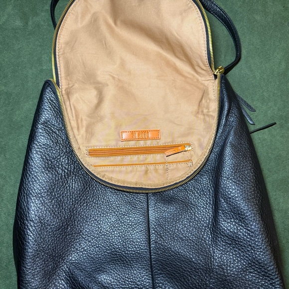 HOBO Black Leather Backpack - Picture 3 of 13